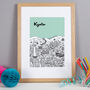 Personalised Kyoto Print, thumbnail 9 of 9