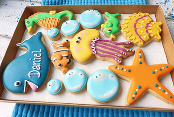 Personalised Under The Sea Cookie Letterbox Gift, 2 of 3