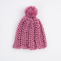 Beginners Beanie Hat Crochet Kit, thumbnail 6 of 10