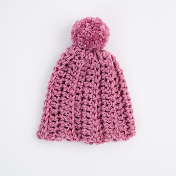 Beginners Beanie Hat Crochet Kit, 6 of 10