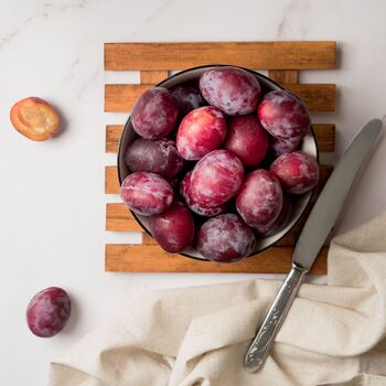 Plum Victoria Fruit Trees Two X 10 L Pots, 2 of 5