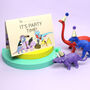 Pirate Dinosaur Invitation 10 Pack, thumbnail 6 of 7