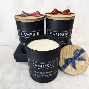 Luskentyre | Scottish Tartan | Beach Candle, 5 of 6