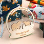 Personalised Bears Christmas Tree Decoration, thumbnail 1 of 5