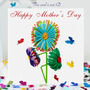 Mother's Day Butterflies And Daisy Butterfly Card, thumbnail 1 of 11