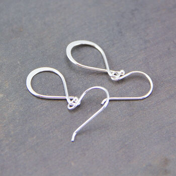 Sterling Silver Infinity Knot Drop Earrings, 4 of 9