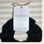 Personalised Embroidered Linen Scrunchie, thumbnail 4 of 6