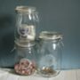 Bits And Bobs Personalised Glass Preserving Storage Jar, thumbnail 1 of 5