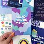 Father's Day Card 'Glad You're My Dad', thumbnail 3 of 3