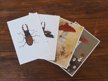 Stag Beetle Natural History Archival Print, 2 of 3