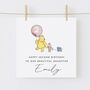 Winnie The Pooh 1st Birthday Grandson Card *Fully Personalised, thumbnail 5 of 6