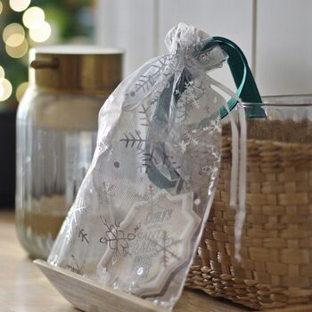 Personalised Santa Tracker Christmas Decoration, 2 of 7