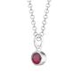 Ruby Necklace, July Birthstone, thumbnail 8 of 8