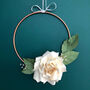 Paper Flower Kit Rose Wreath, thumbnail 3 of 12
