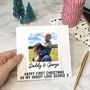 Daddy Or Dad Christmas 3D Photo Card, thumbnail 1 of 4