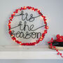 Tis The Season Holly Fairy Light Wreath, thumbnail 8 of 12