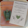 Green Aventurine Angel Crystal 4cm With Gift Bag, thumbnail 3 of 5