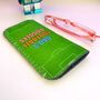Personalised Football Glasses Case Holder Fathers Day, thumbnail 4 of 4