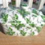 Lidded Butterdish In Lily Of The Valley Chintz Design, thumbnail 2 of 8