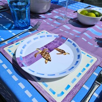 Purple And Blue Placemat, 2 of 6