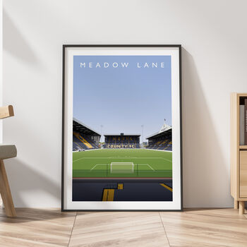 Notts County Meadow Lane The Kop Poster, 3 of 8