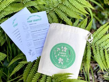 Personalised Daddy And Me Forest Finds Kit With Bag And Scavenger Hunt, 6 of 8