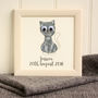 Personalised Cat Embroidered Framed Artwork, thumbnail 1 of 7