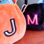 Personalised Trick Or Treat Velvet Halloween Bag, thumbnail 2 of 3