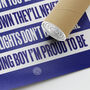 Reading Fc 'Fields Are Green' Football Song Print, thumbnail 3 of 3