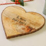 Personalised Wooden Heart Cheese Board, thumbnail 3 of 6