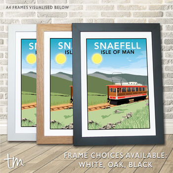 Snaefell Mountain Railway, Isle Of Man Print, 3 of 6