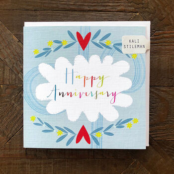 Happy Anniversary Greetings Card, 4 of 4