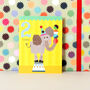 Mini Elephant 2nd Birthday Card, thumbnail 3 of 3