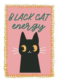 Black Cat Energy | Print, 4 of 4