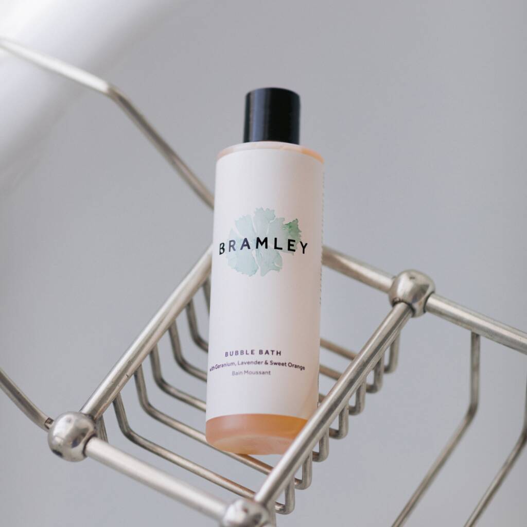 Geranium, Lavender And Sweet Orange Bubble Bath, 1 of 3