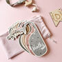 Personalised Whale Tail Baby Clothes Hanger Divider Set, thumbnail 3 of 8