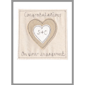 Personalised Initials Wedding Or Anniversary Card, 10 of 12