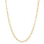 Gold Plated Chunky Chain Necklace, thumbnail 2 of 4