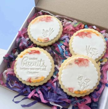 Letterbox Flowers Biscuit Box, 4 of 4