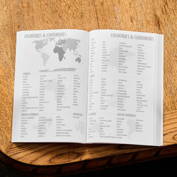 Personalised Travel Journal | Adventure Planner, 7 of 12