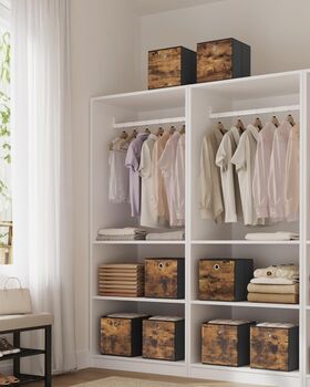 Eight Piece Foldable Storage Cubes Set, 3 of 7