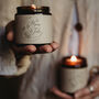 Personalised Wooden Wick Jar Candle: Blanket Of Stars, thumbnail 2 of 7