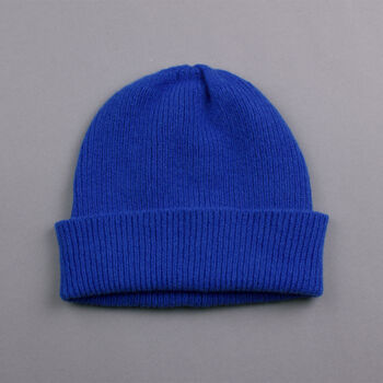 Lambswool Rib Beanie Hat In 14 Colours, 9 of 12