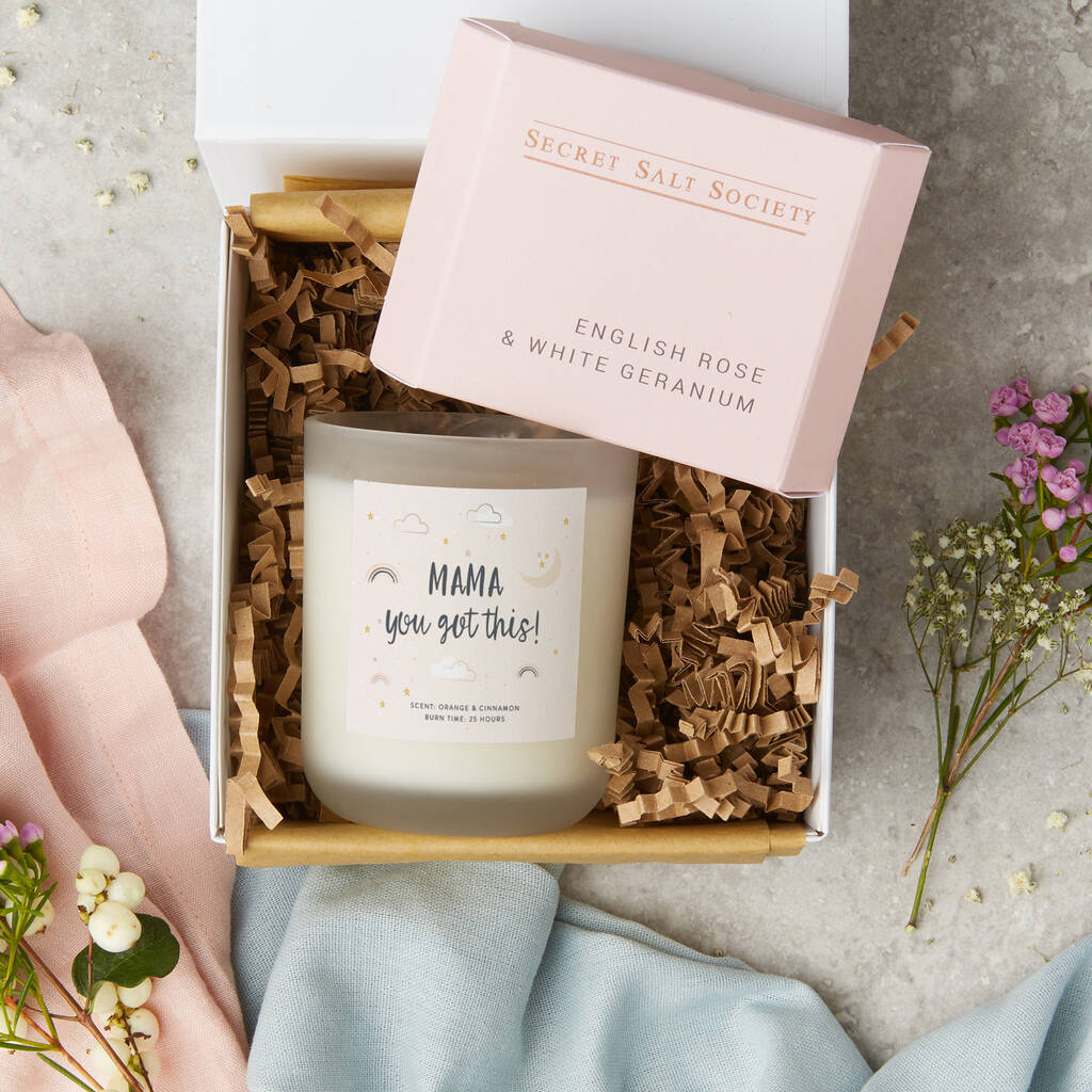 New Mum Candle Gift By Kindred Fires