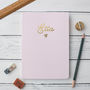 Personalised Name Foil Notebook, thumbnail 4 of 9