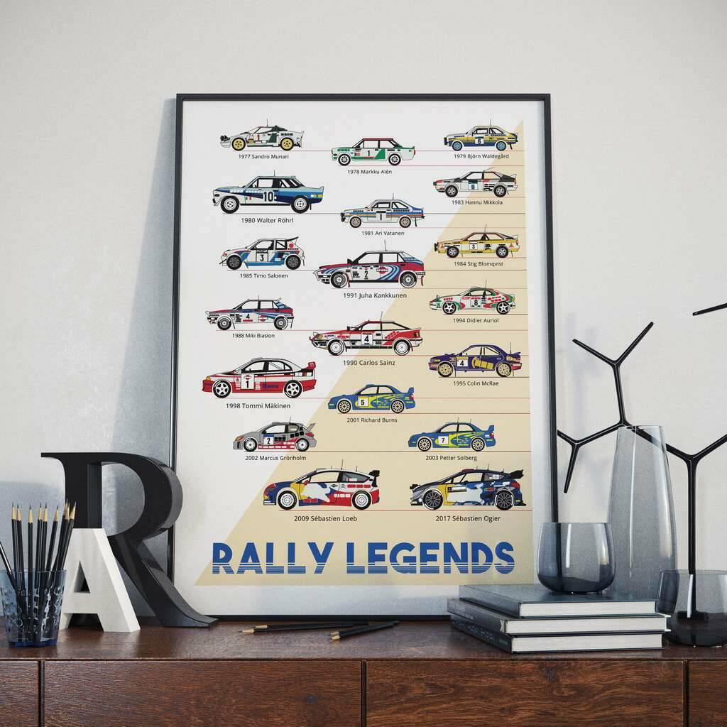 Rally Legends Print, 1 of 2