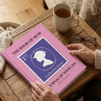 Personalised Book Of Mum Life Story Journal Mothers Day, 2 of 12