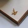 Bumble Bee Charm In Solid Gold, thumbnail 1 of 5