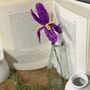 Iris Beaded Flower Craft Kit, thumbnail 1 of 4
