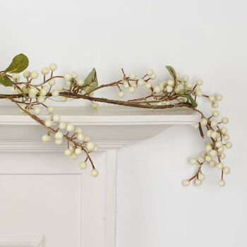 Winter Berries LED Staircase Garland, 5 of 5